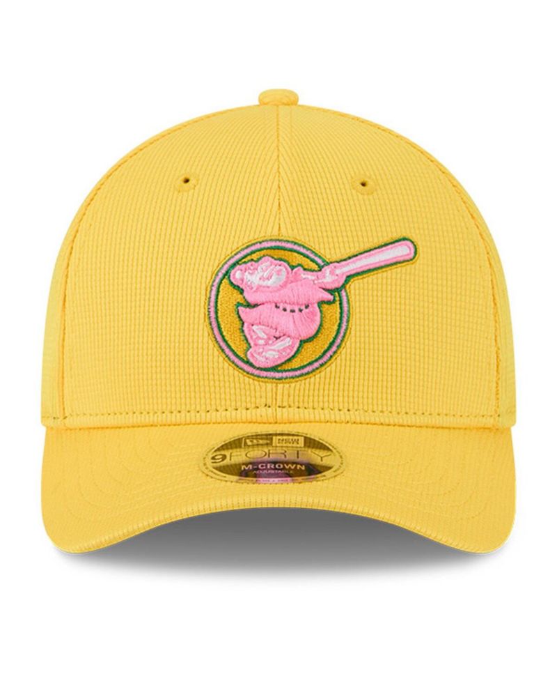Men's Yellow San Diego Padres City Connect Batting Practice 9FORTY M-Crown Adjustable Hat