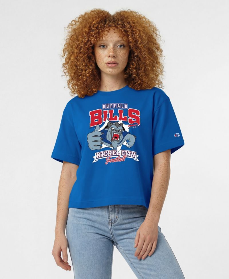 Women's Royal Buffalo Bills Disney X Champion All Star T-Shirt