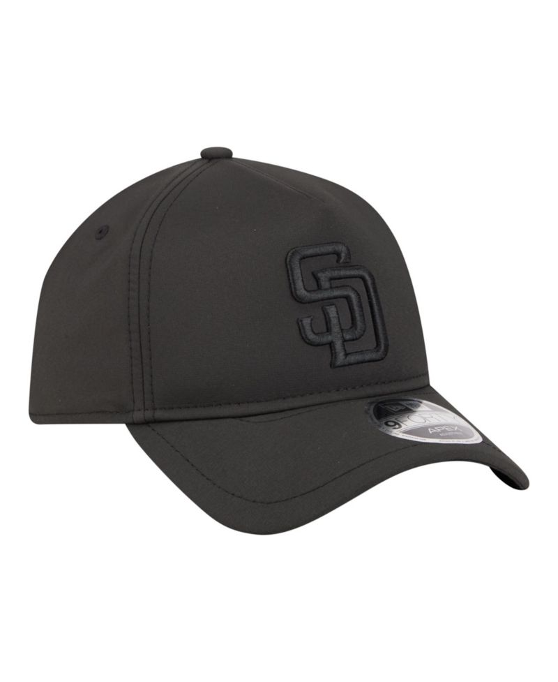 Men's Black San Diego Padres Injection Apex 9FORTY Adjustable Hat