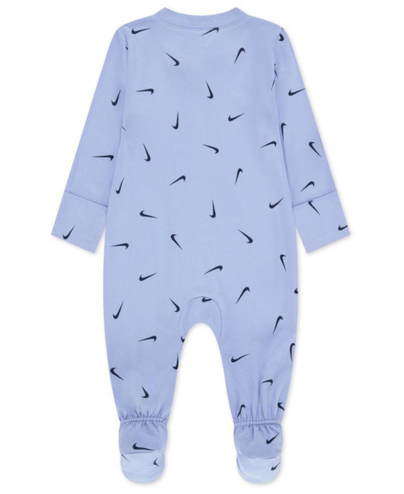 Baby Boys' and Baby Girls' Printed Viscose Footed Coverall