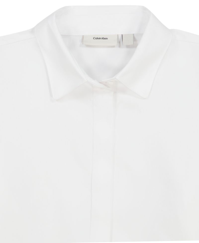 Girls' 7-16 Long-Sleeve Refined Tailored Shirt