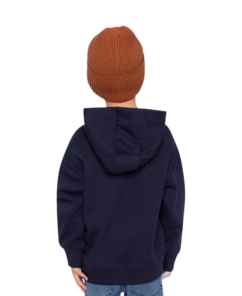 Little and Big Boy Fleece Hooded Sweatshirt