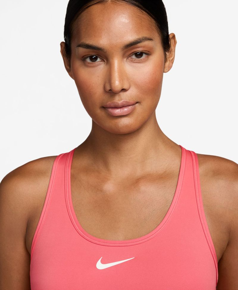 Plus Size Active Medium-Support Padded Logo Sports Bra