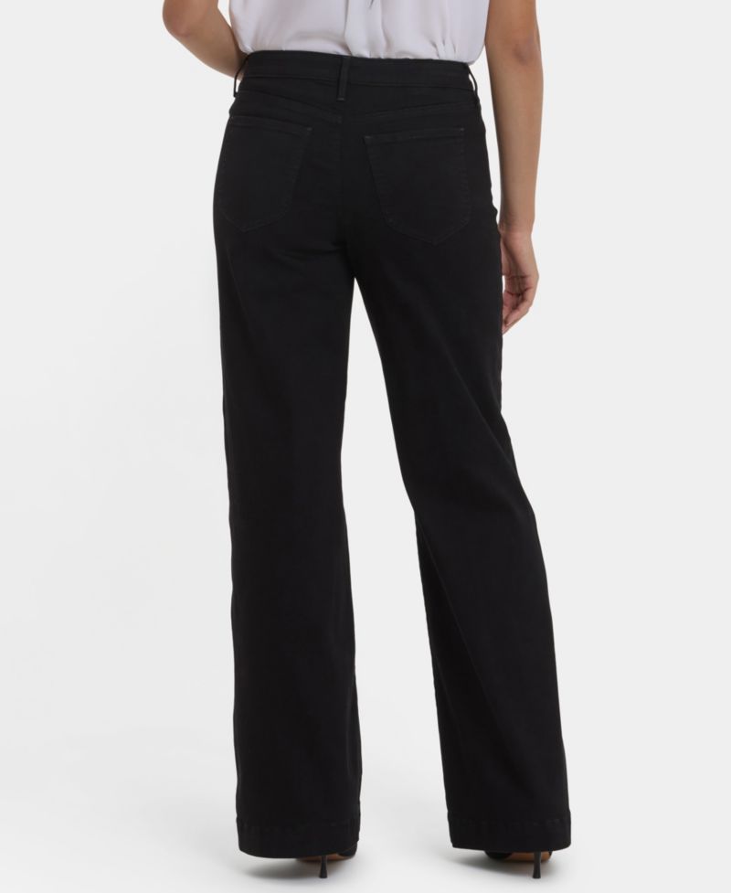 Women's Teresa Wide Leg Patch Pocket Jeans