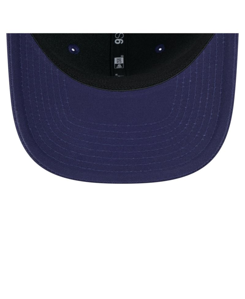 Men's Navy Georgetown Hoyas Wordmark Rope 9SEVENTY Stretch-Snap Hat