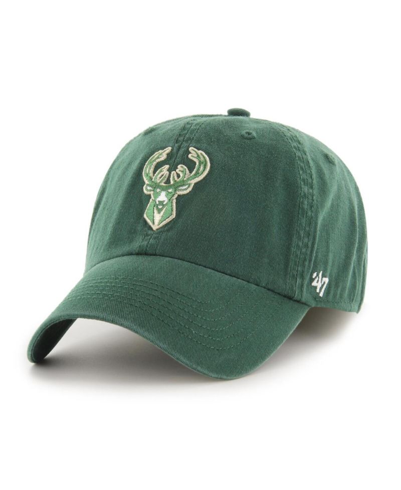 Men's Hunter Green Milwaukee Bucks Classic Franchise Fitted Hat