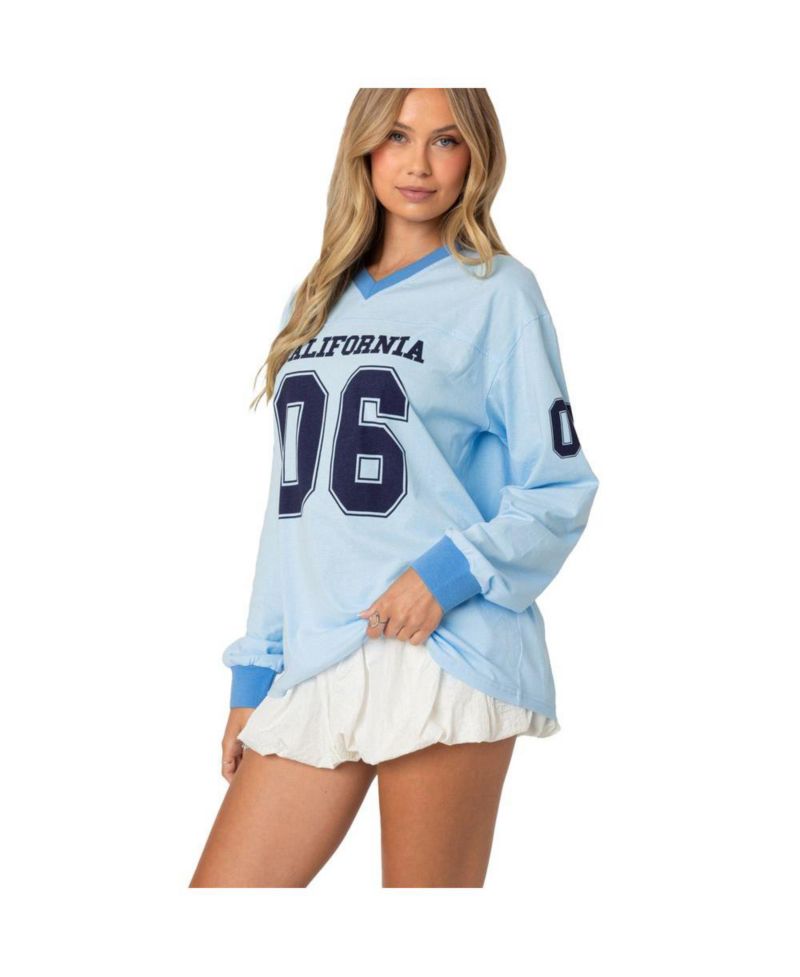 Women's 06 Oversized Long Sleeve T Shirt
