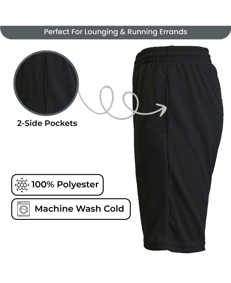 Women's Loose Fit Moisture Wicking Performance Mesh Shorts