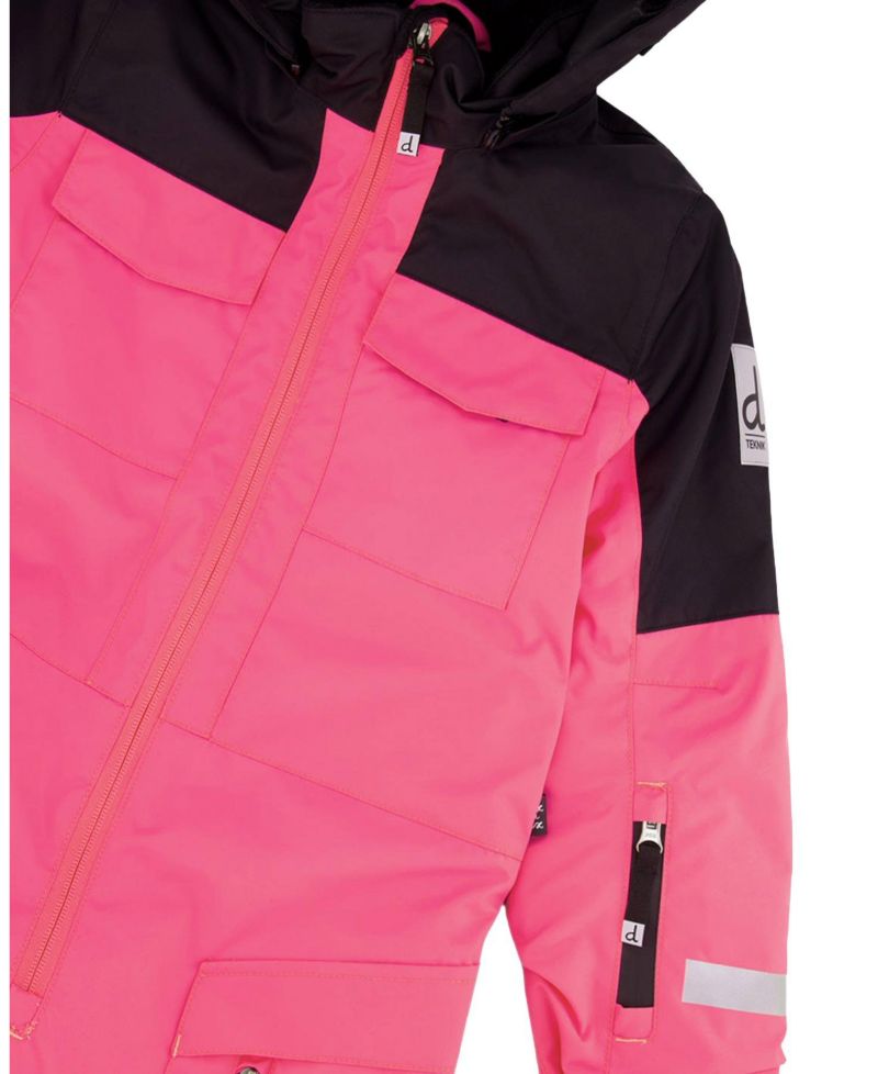 Little and Big Girl (6 - 16) One-Piece Teknik Snowsuit