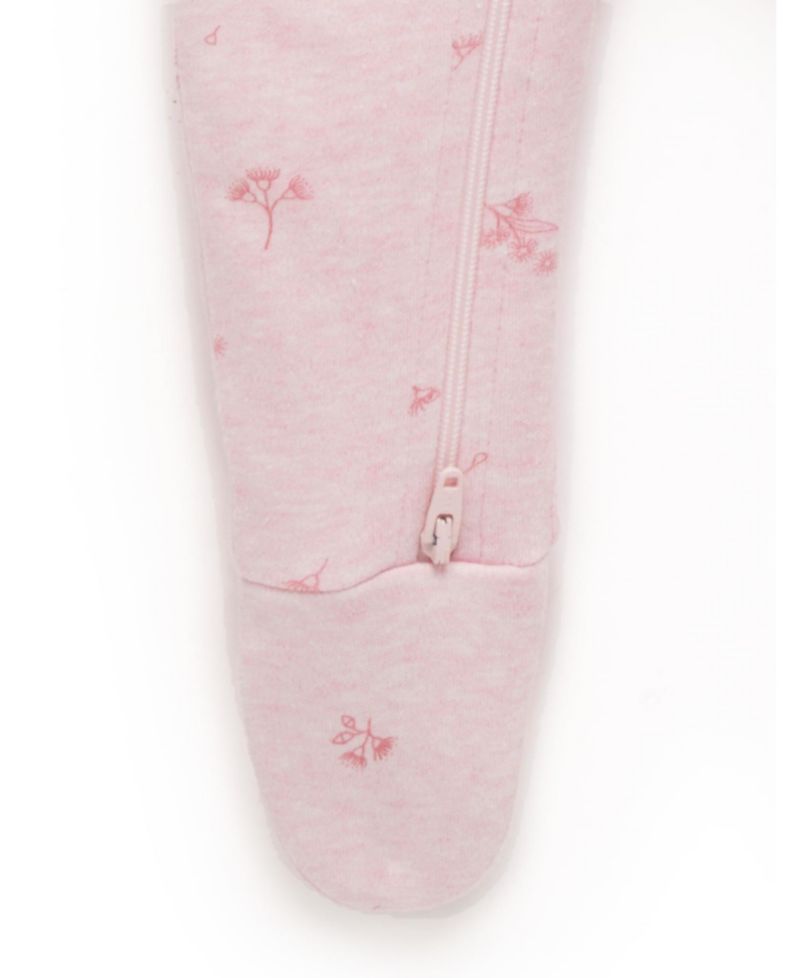 Baby Girls Zip Coverall & Headband Set