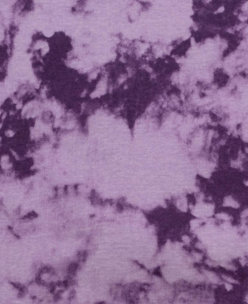 Women's Matching Family Two Piece Cotton Long Sleeve Tie Dye Pajamas