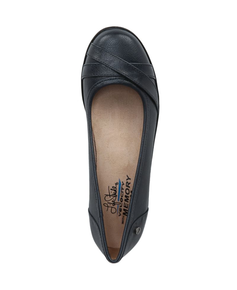 I-Loyal Low Wedge Ballerina Flats