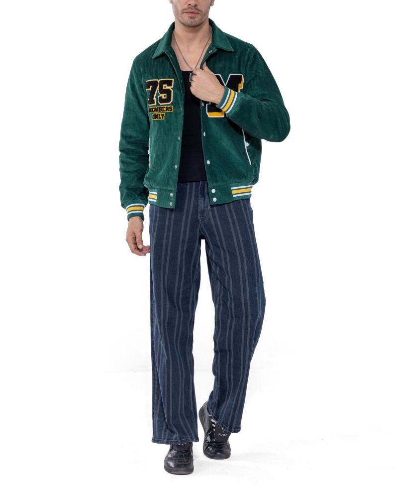 Men's Corduroy Varsity Jacket