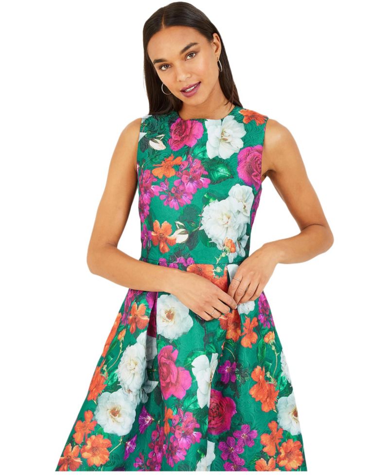 Women's Floral Skater Dress
