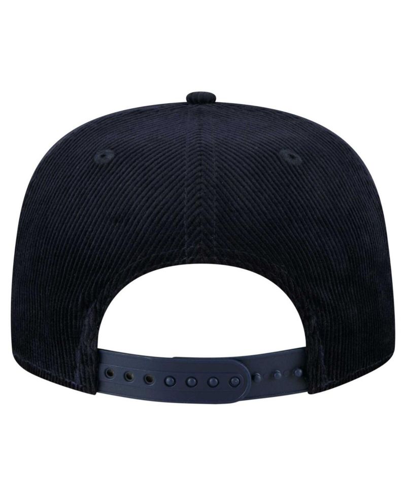 Men's Navy Detroit Tigers Full Circle Corduroy Golfer Adjustable Hat