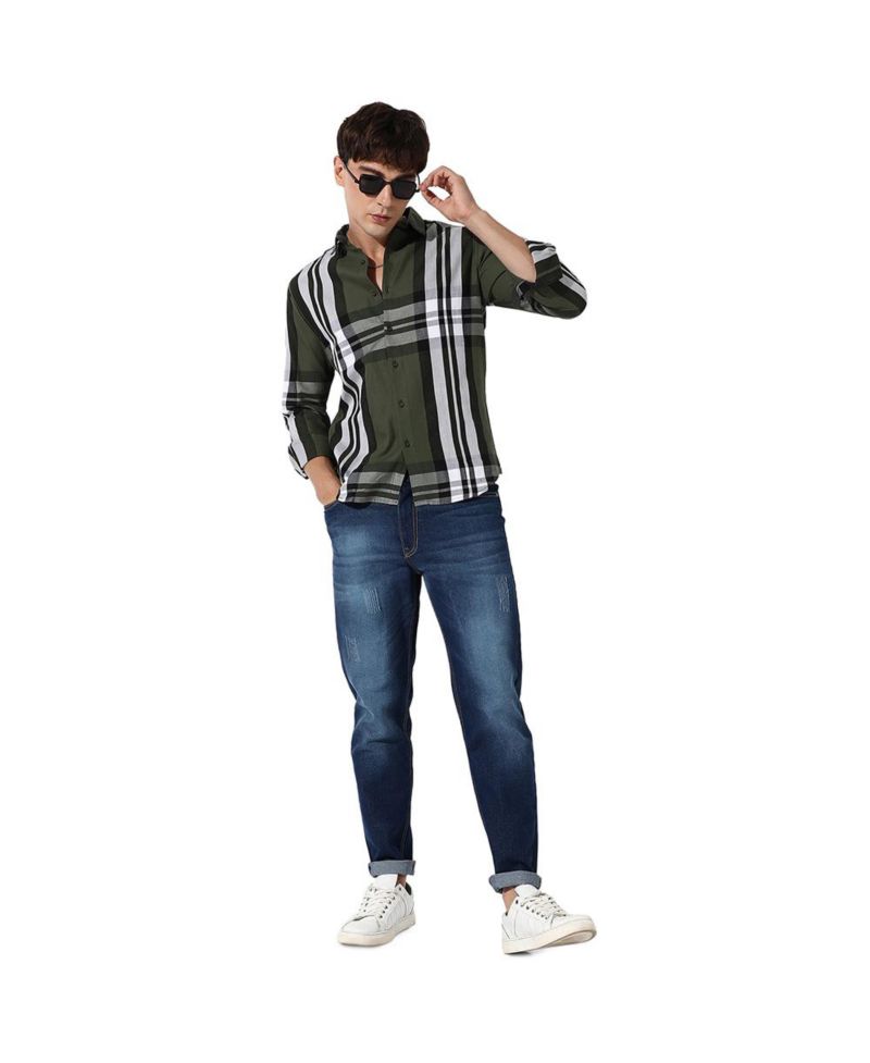 Men's Tartan Plaid Shirt
