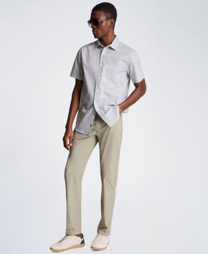 Men's Short-Sleeve Slim-Fit Shirt