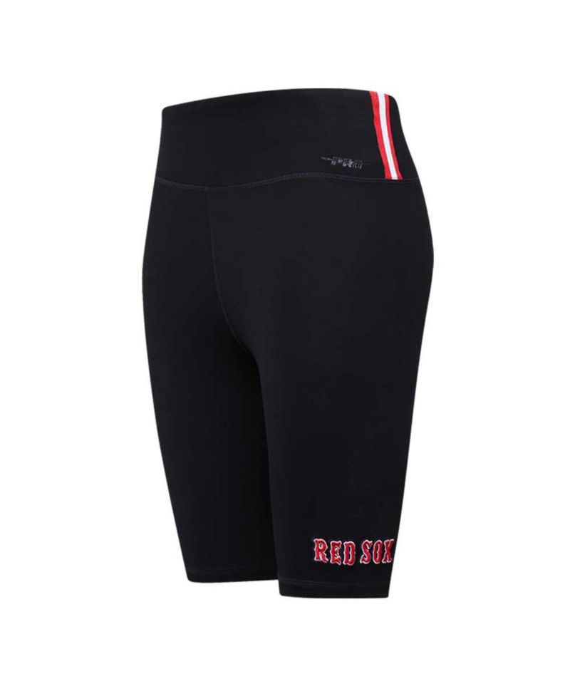 Women's Black Boston Red Sox City Scape Bike Shorts
