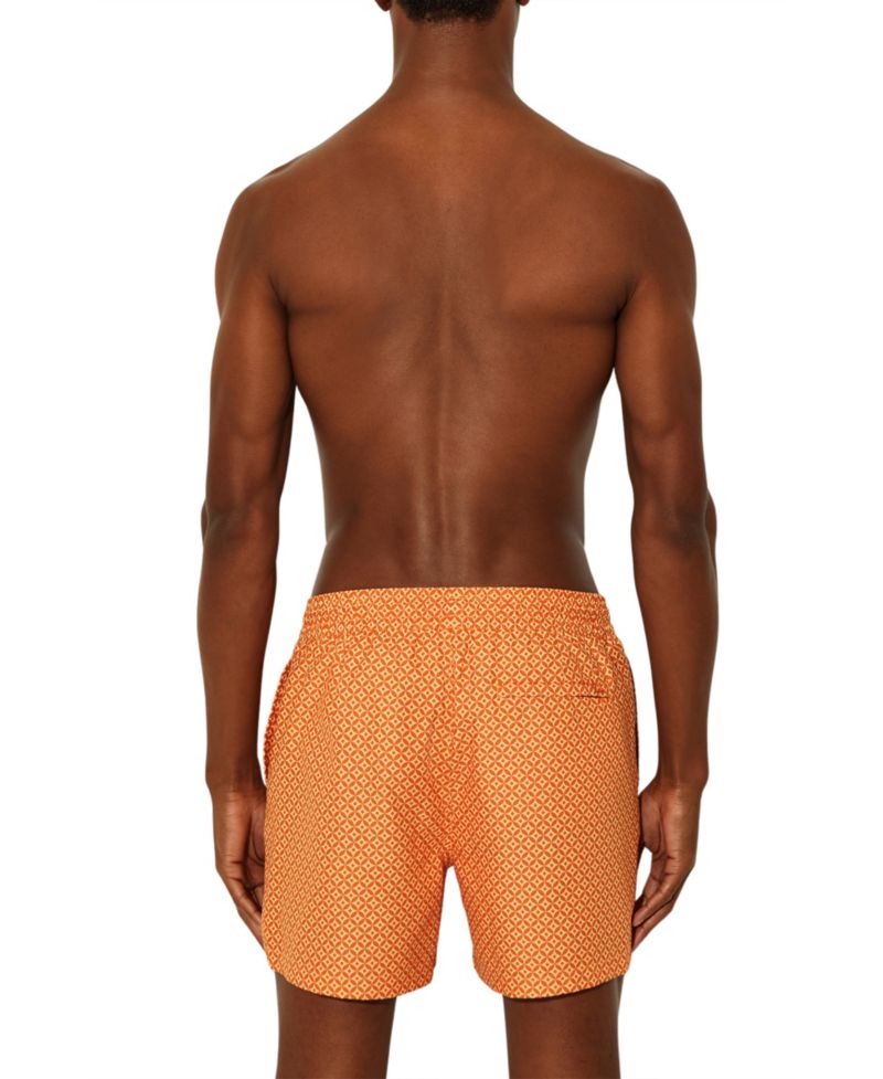 Men's Orient Geometric-Print Swim Shorts
