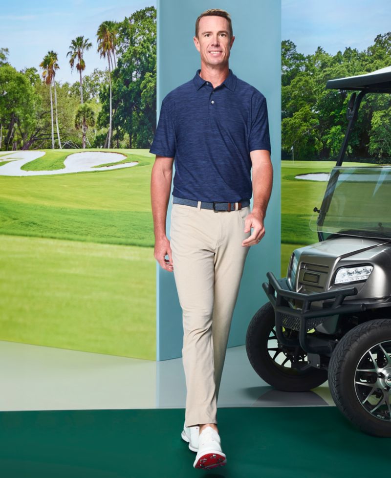 Men's Heathered Five-Pocket Pants