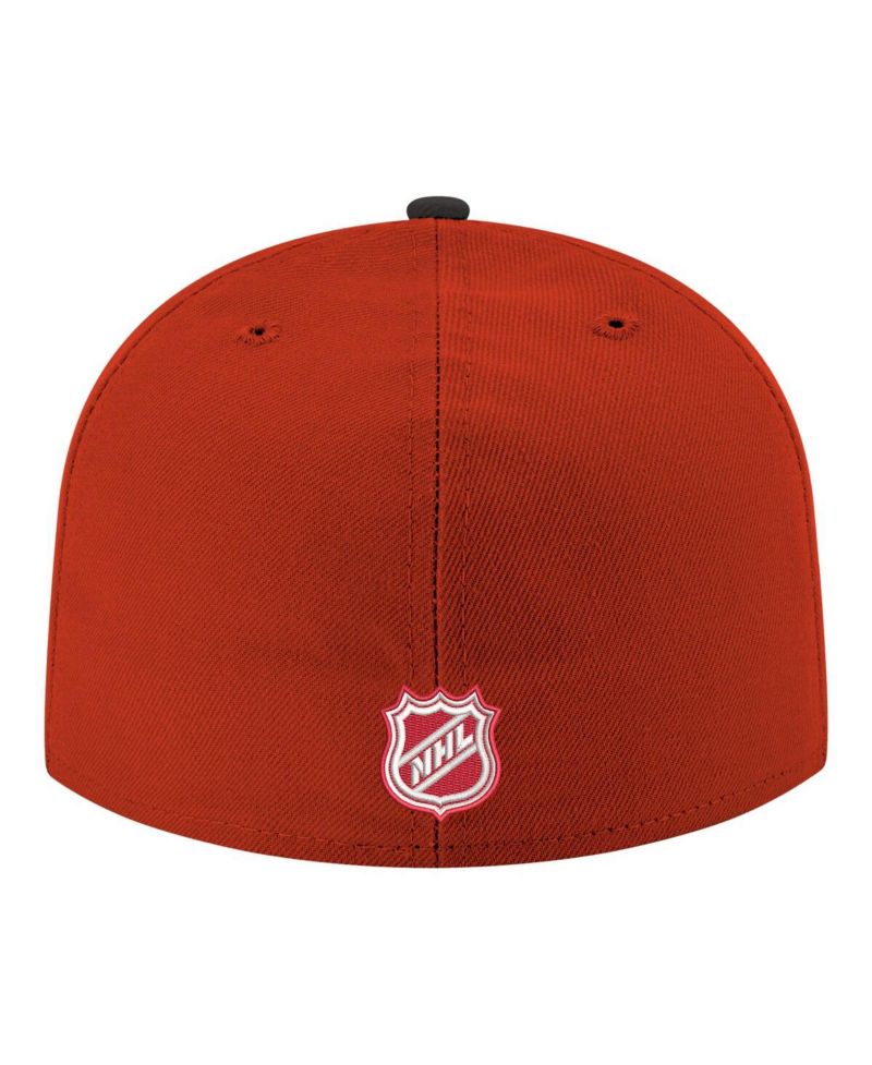 Men's Red Detroit Red Wings Core Logo Two-Tone 59FIFTY Fitted Hat