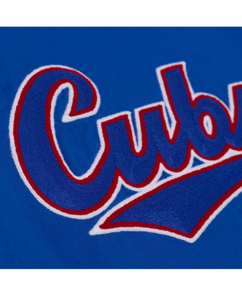 Men's Royal Chicago Cubs Wild Pitch Ringer T-Shirt