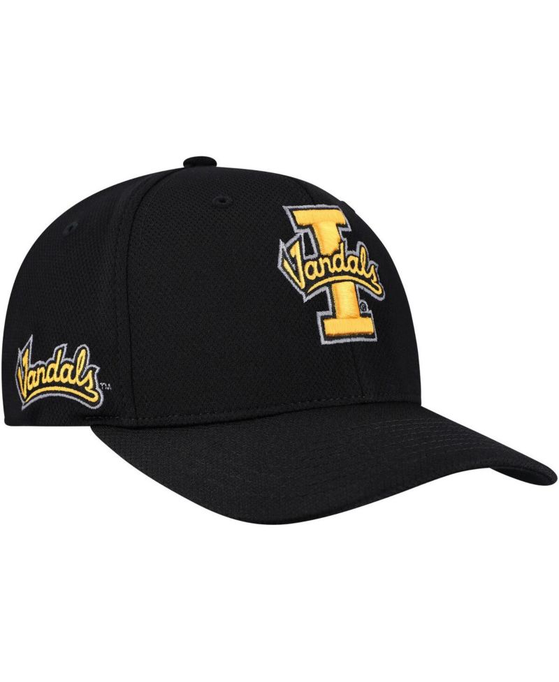 Men's Black Idaho Vandals Reflex Performance Flex Hat