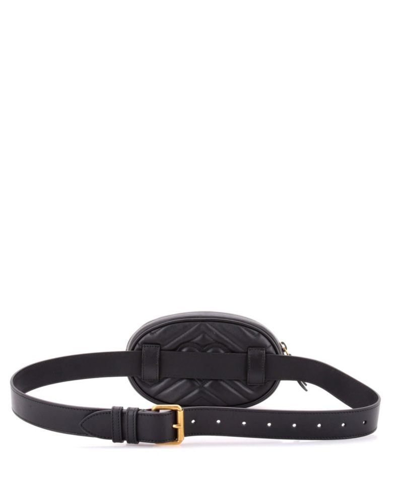 GG Marmont Matelasse Leather Belt Bag