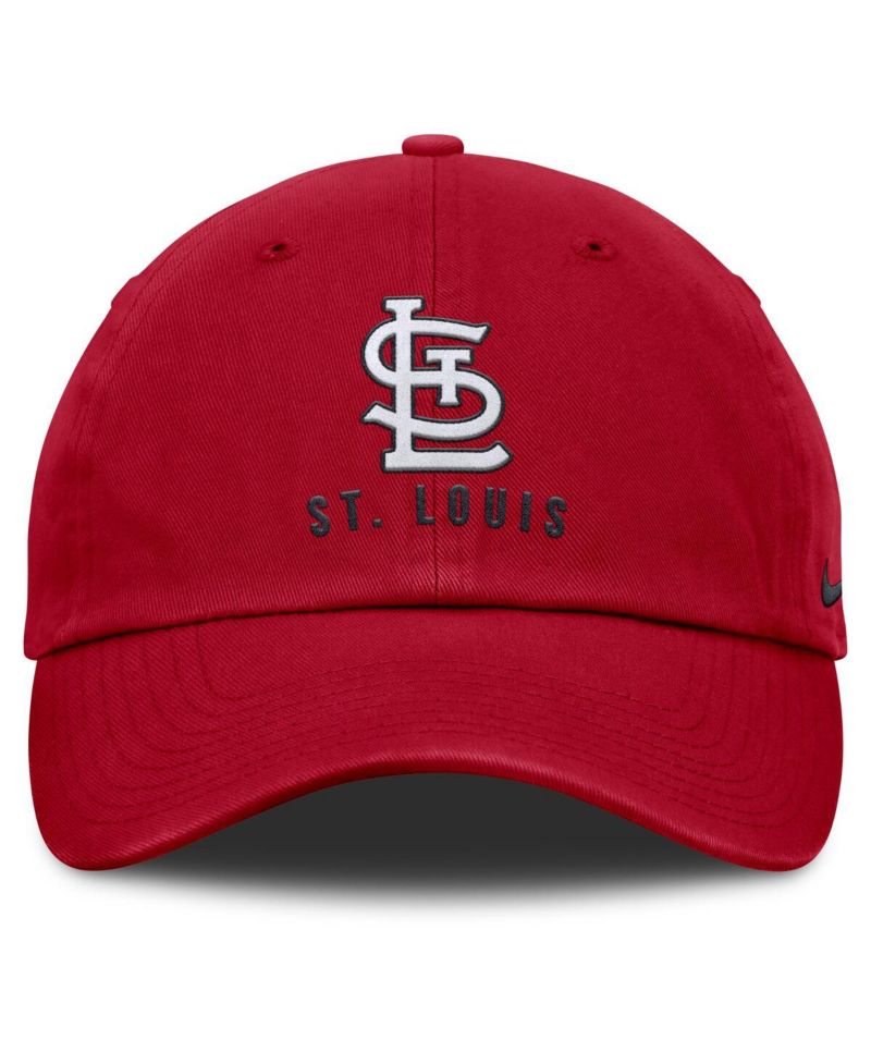 Women's Red St. Louis Cardinals Club Adjustable Hat