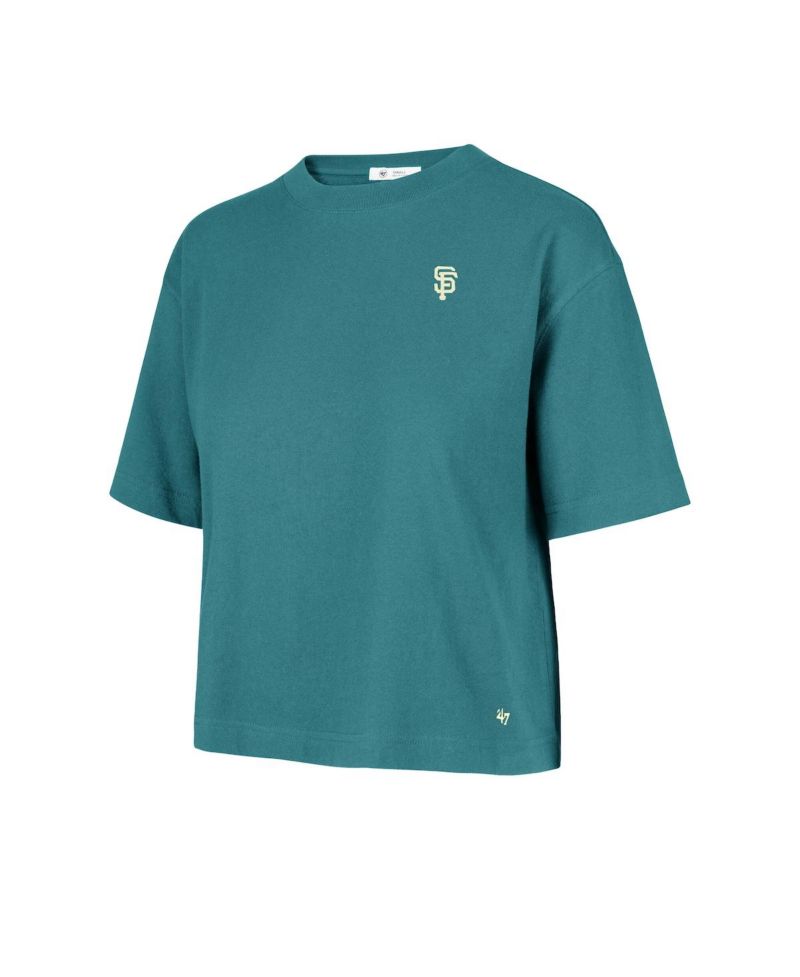 Women's Teal San Francisco Giants Contemporary Basics Leon City T-Shirt