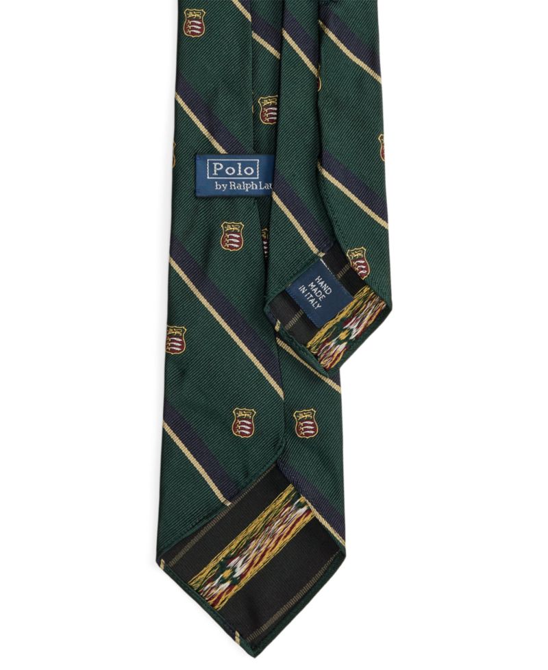 Men's Vintage-Inspired Striped Club Tie