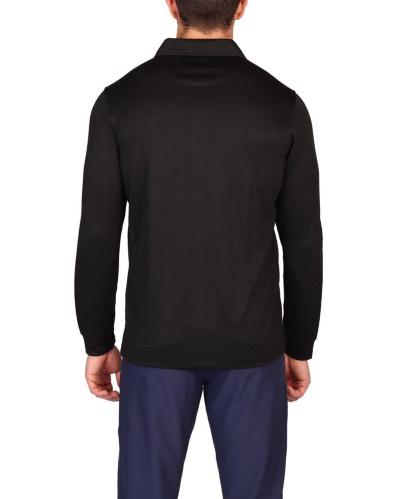 Solid Modal Long Sleeve Polo