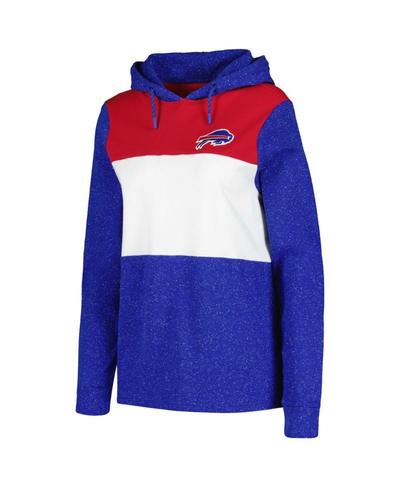 Women's Royal Buffalo Bills Wicket Pullover Hoodie