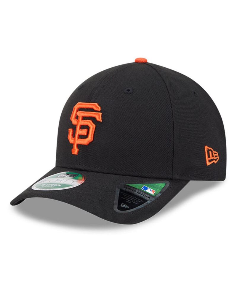 Men's Black San Francisco Giants Player Replica 9FORTY Adjustable Hat