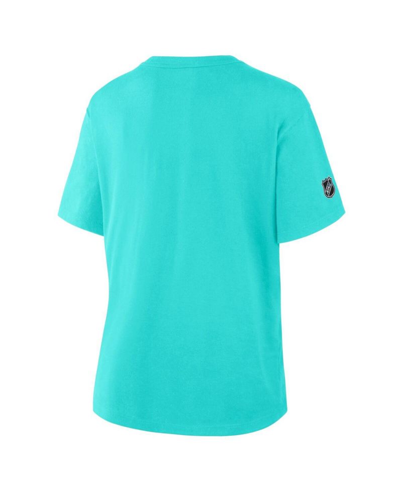 Women's Ice Blue Seattle Kraken Authentic Pro Primary T-Shirt