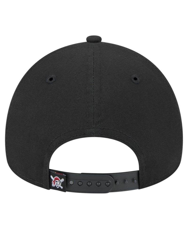 Men's Black Pittsburgh Pirates 9FORTY A-Frame Adjustable Hat