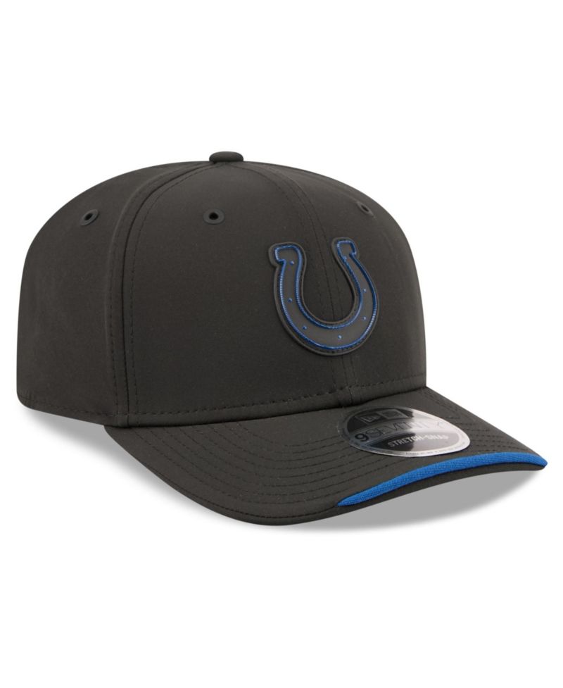 Men's Black Indianapolis Colts 2026 Sideline 9SEVENTY Adjustable Hat
