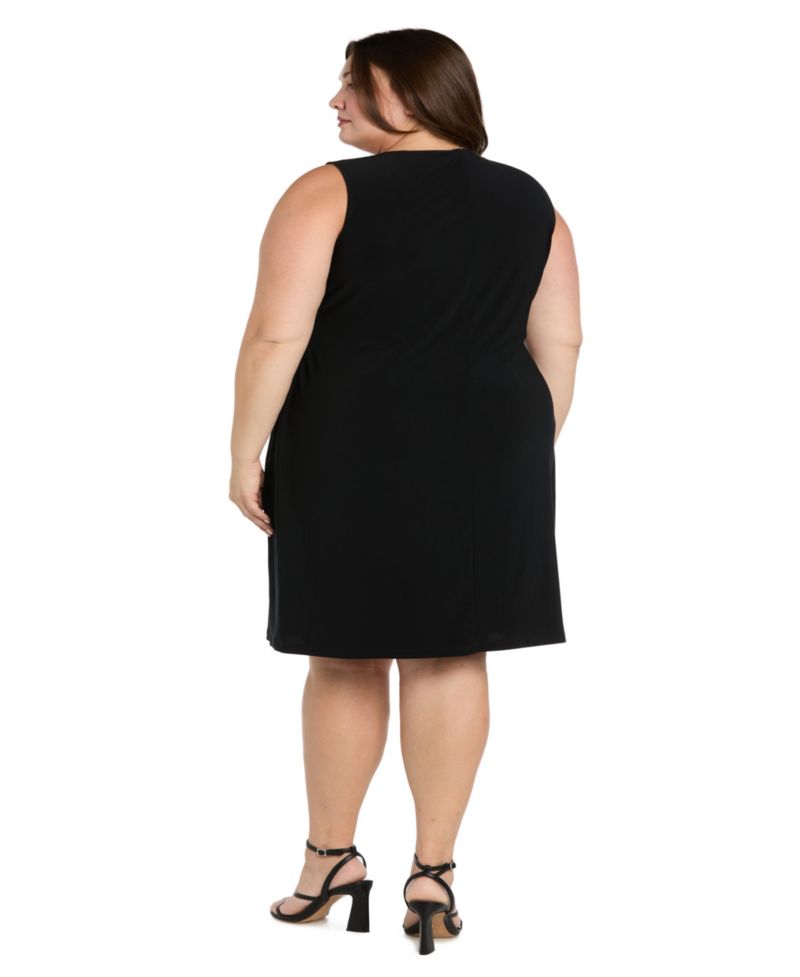 Plus Size 2-Pc. Floral-Print Jacket & Dress Set