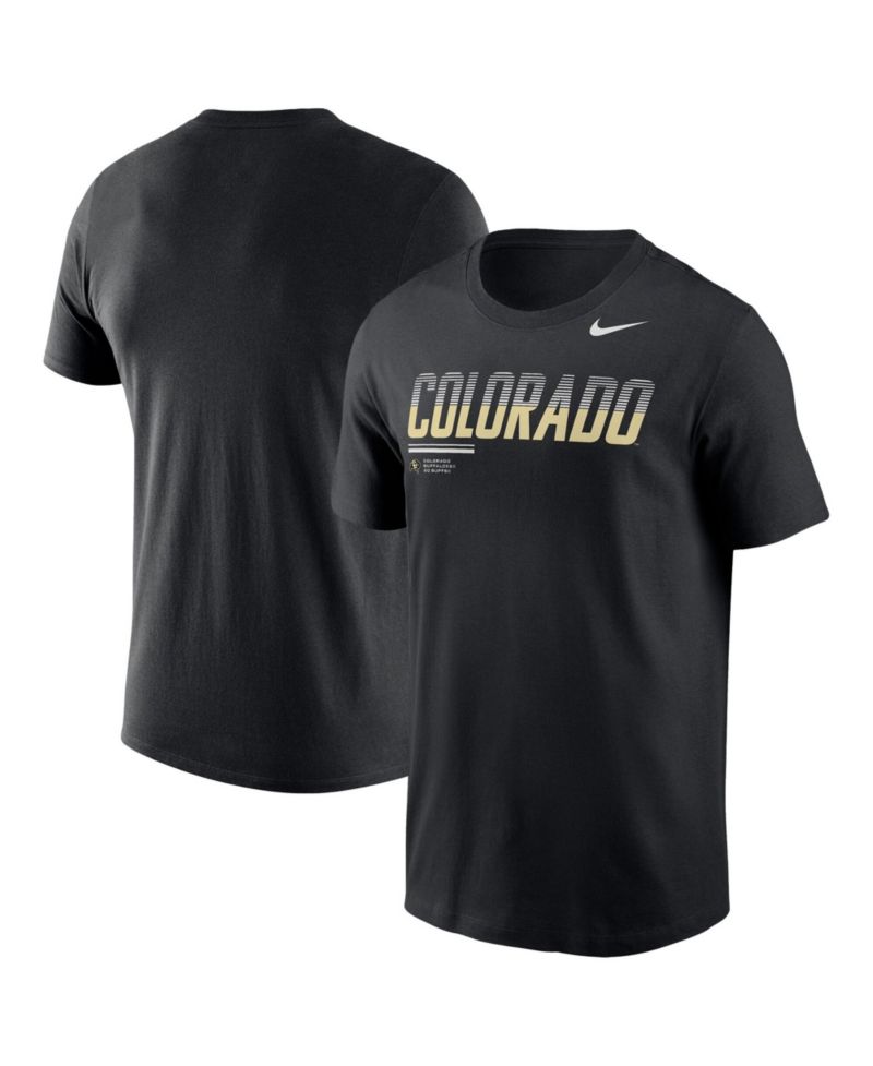 Men's Black Colorado Buffaloes 2026 Sideline Wordmark Legend Dri-FIT T-Shirt