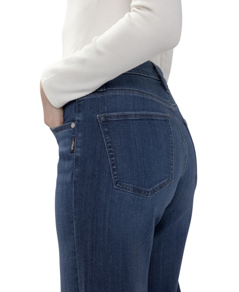 Women's Suki Mid-Rise Wide-Leg Jeans