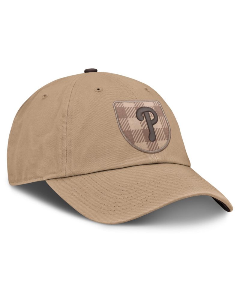Men's Light Brown Philadelphia Phillies Statement Club Adjustable Hat