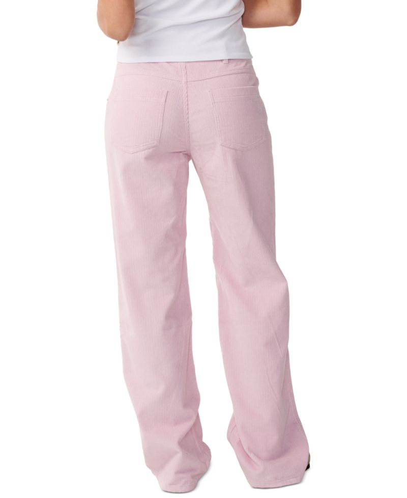 Women's Aggie Cord Relaxed Wide-Leg Pants