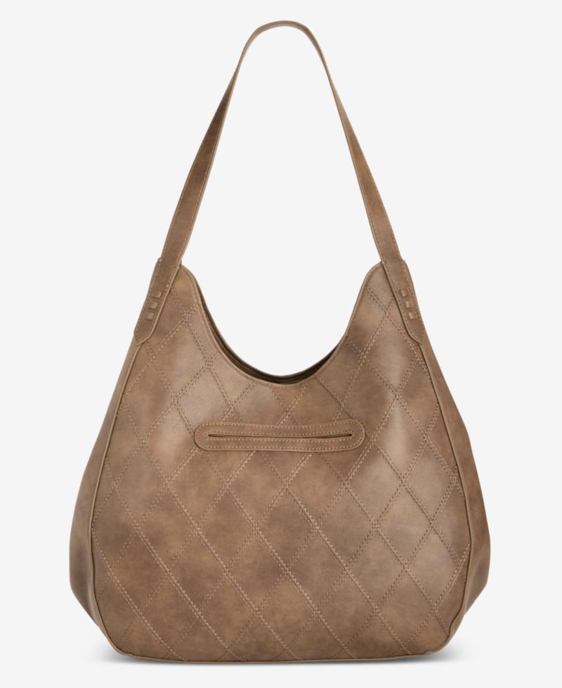 Diamond Quilted 4-Poster Bag