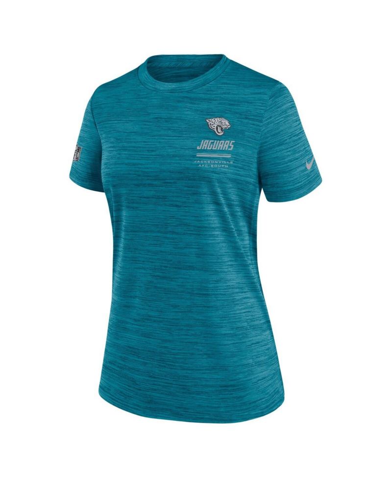 Women's Teal Jacksonville Jaguars Sideline Velocity Dri-FIT T-Shirt