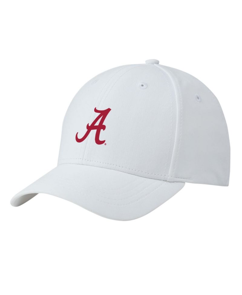 Big Boys and Girls White Alabama Crimson Tide Tyler Adjustable Hat
