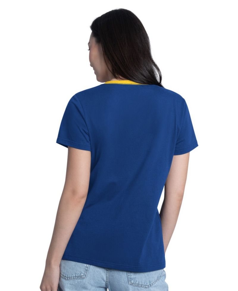 Women's Royal Chase Elliott Best Team V-Neck T-Shirt