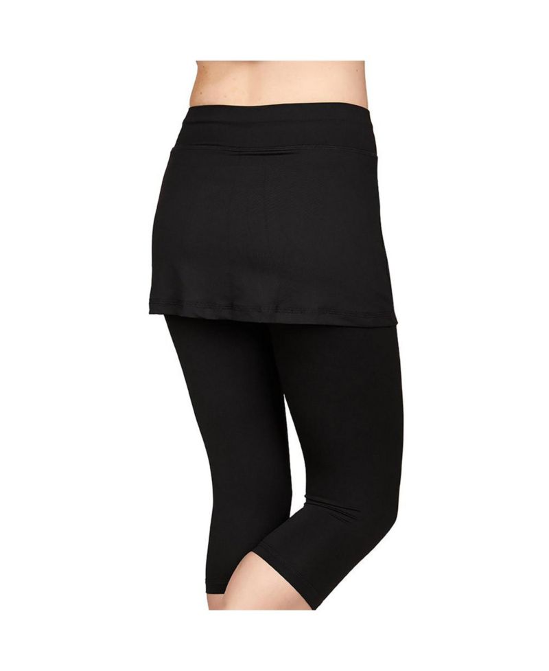 Women's UV Staples Abaza Tennis Skirt with Capri Leggings