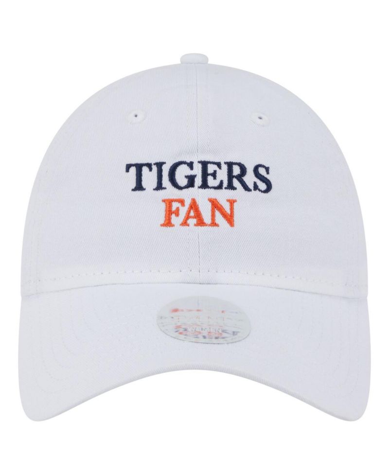 Women's White Detroit Tigers Team Fan 9TWENTY Adjustable Hat
