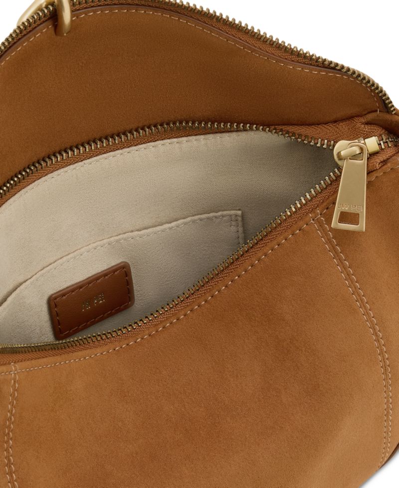 Jayla Faux Suede Shoulder Handbag