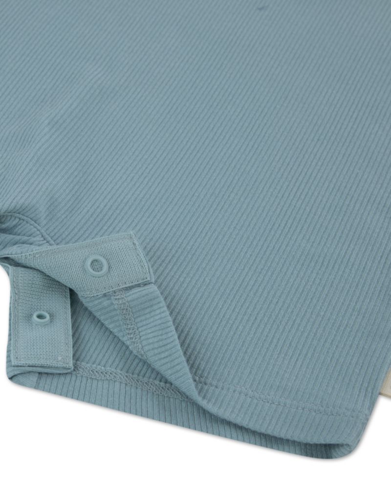 Baby Boys' Henley Neck Romper, 2-Pack